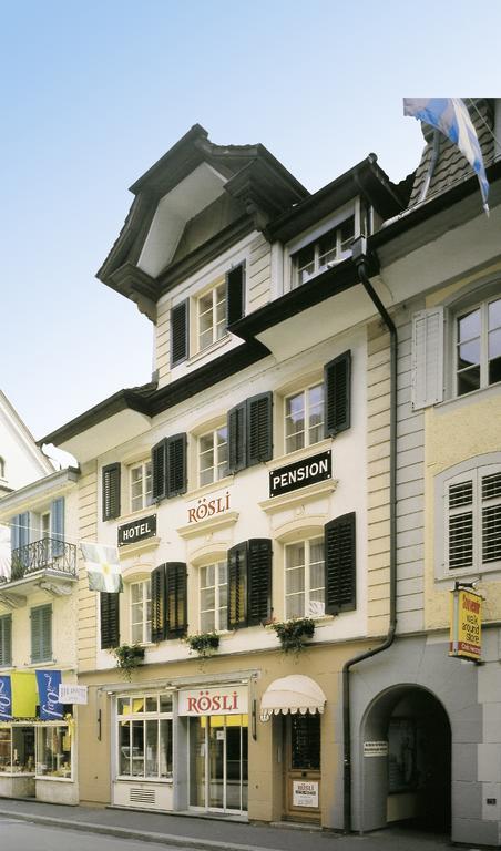 Roesli Guest House Lucerna Exterior foto